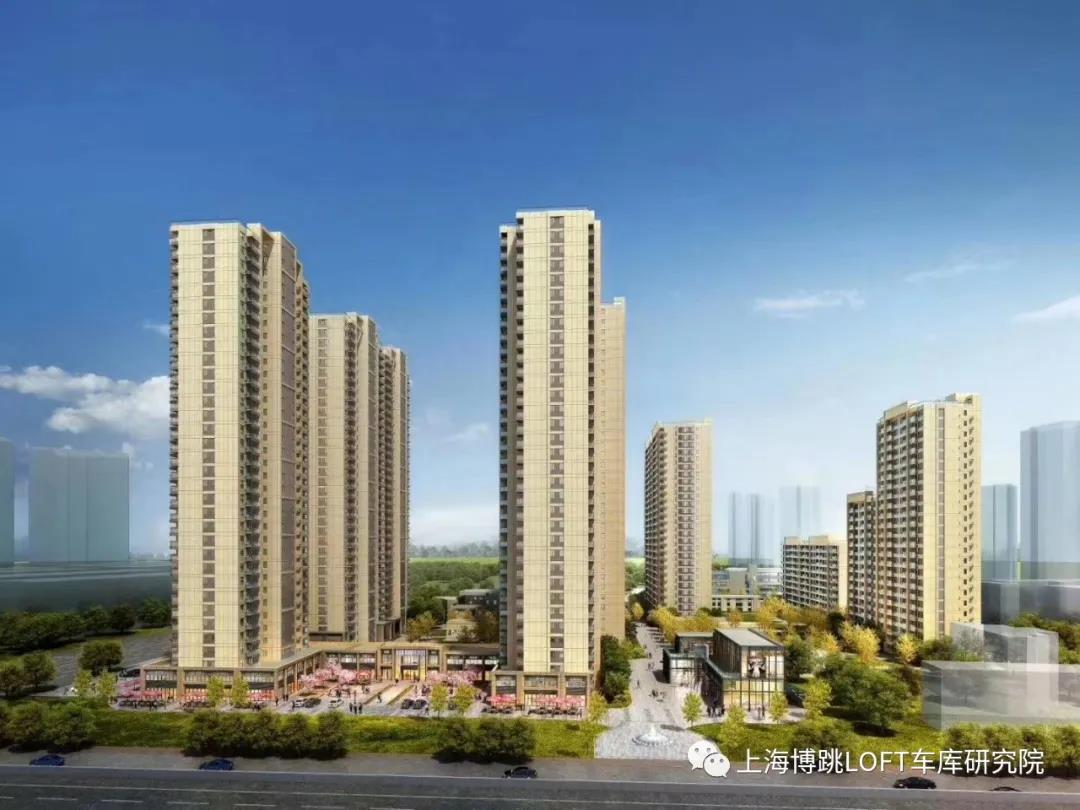 湖北采用了LOFT车库武汉当代集团春风十里项目现已结构封顶！